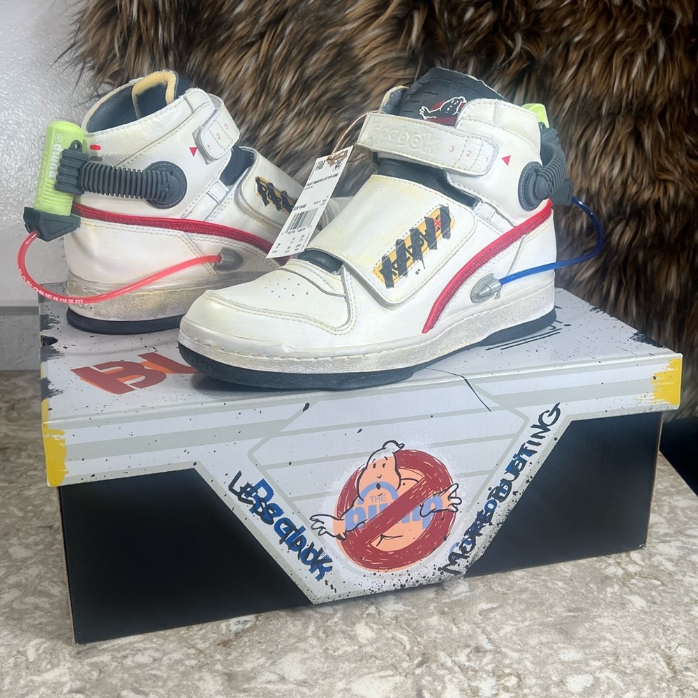 Reebok Ghost Smashers x Ghostbusters Ecto-1 Vibes 2020 FY2106 White Men’s Size 7
